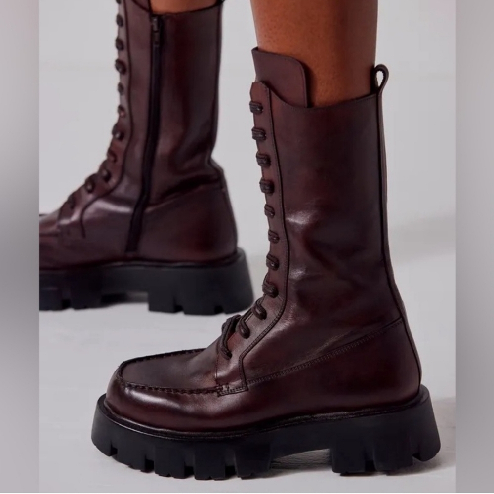 Women's Brown Leather Boots